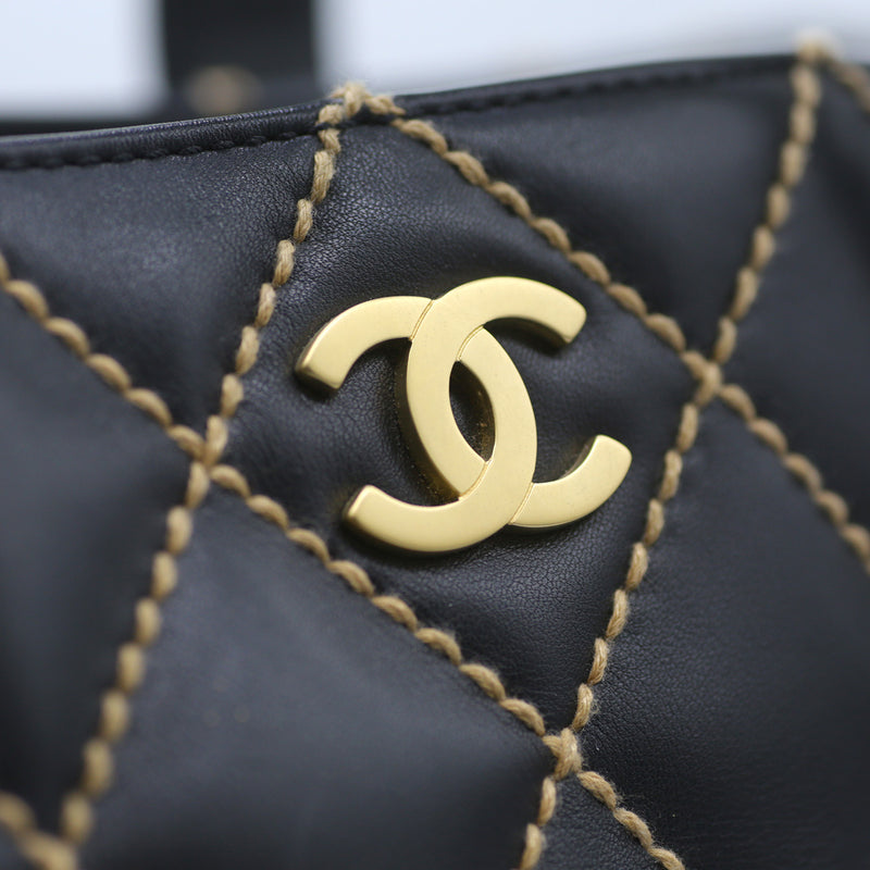 Chanel Vintage Wild Stitch Tote Bag