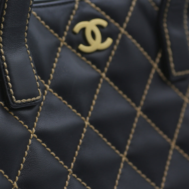 Chanel Vintage Wild Stitch Tote Bag