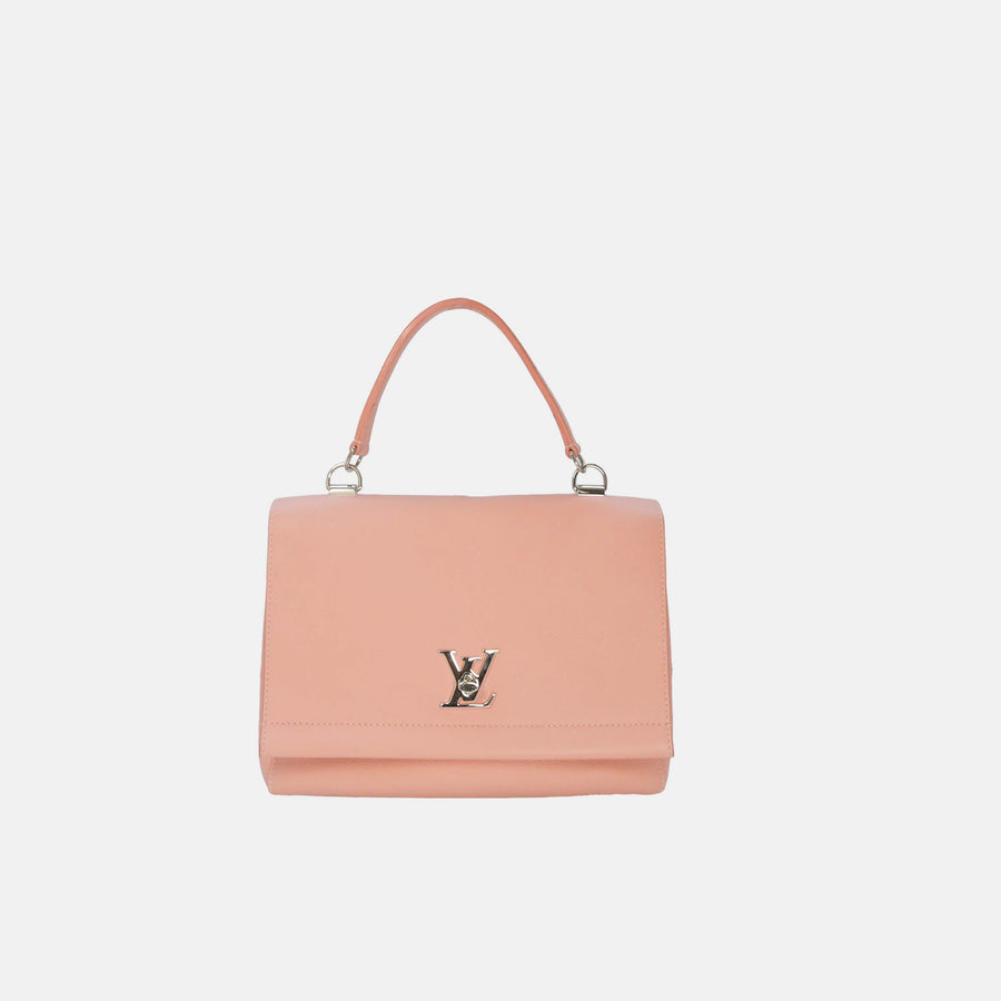 Louis Vuitton Pink Lockme II Leather Crossbody Bag