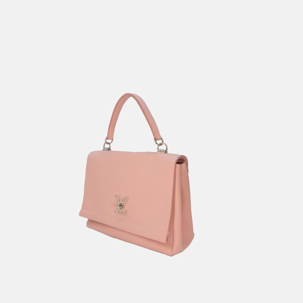 Louis Vuitton Pink Lockme II Leather Crossbody Bag