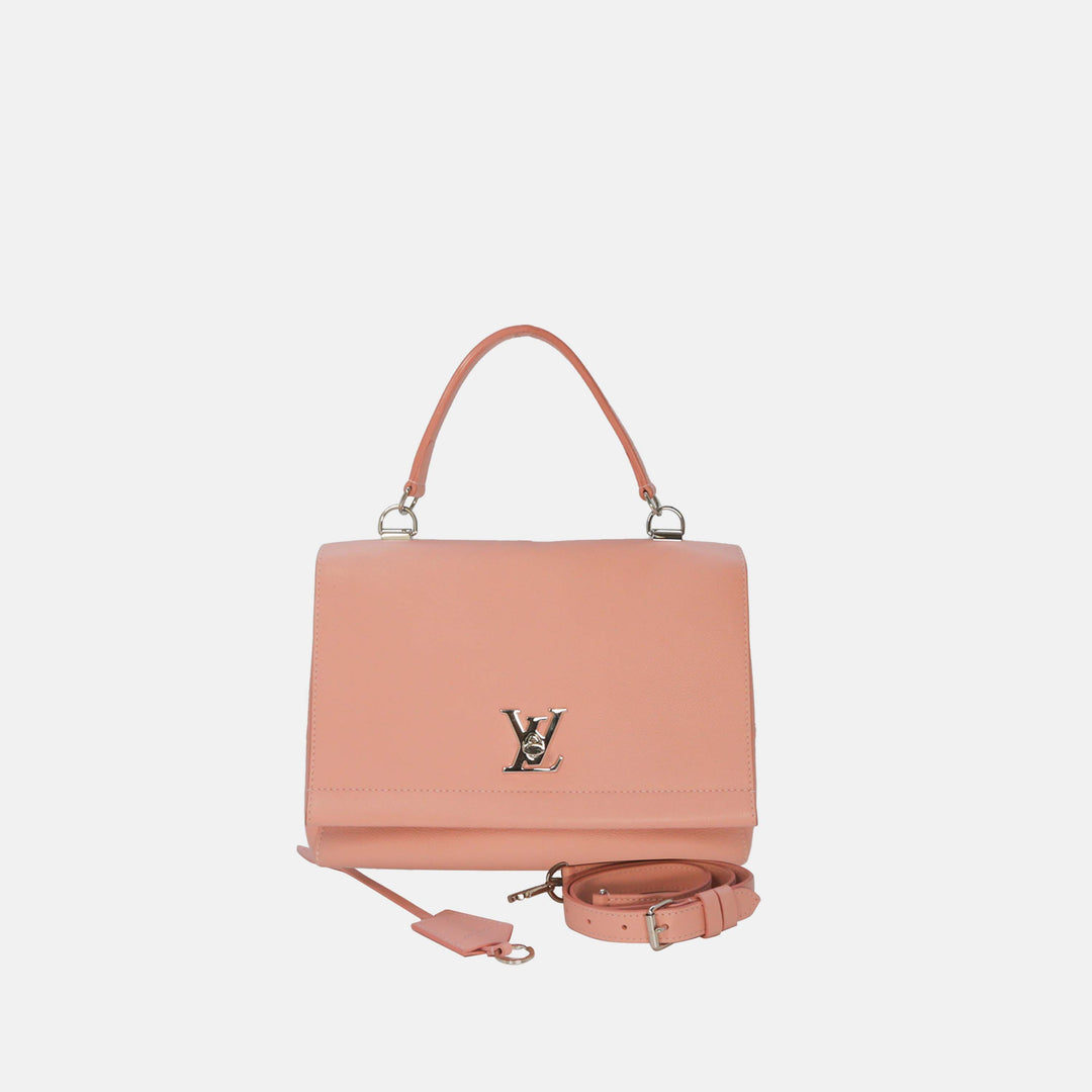 Louis Vuitton Pink Lockme II Leather Crossbody Bag